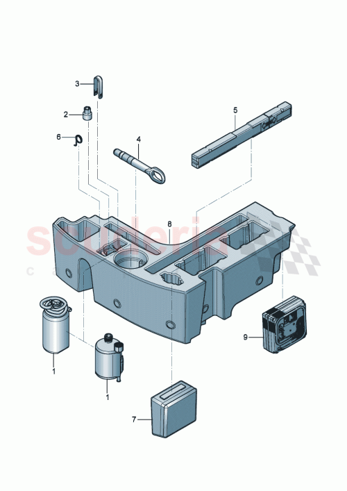 Part Diagram for Bentley 3SE012123A