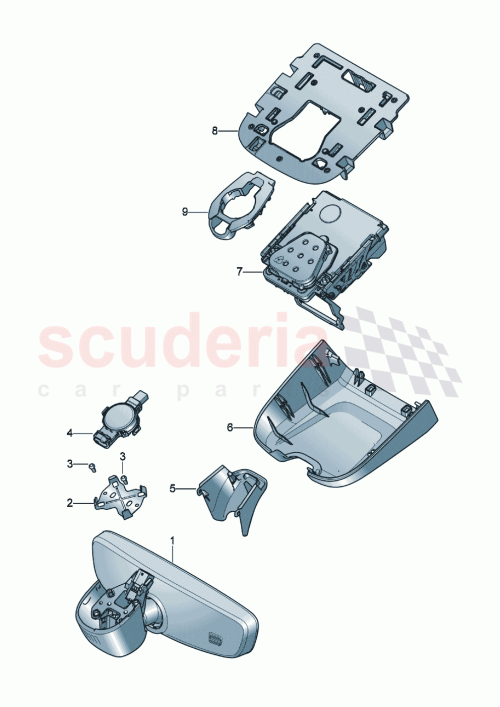 Part Diagram for Bentley 8W0 857 511 F