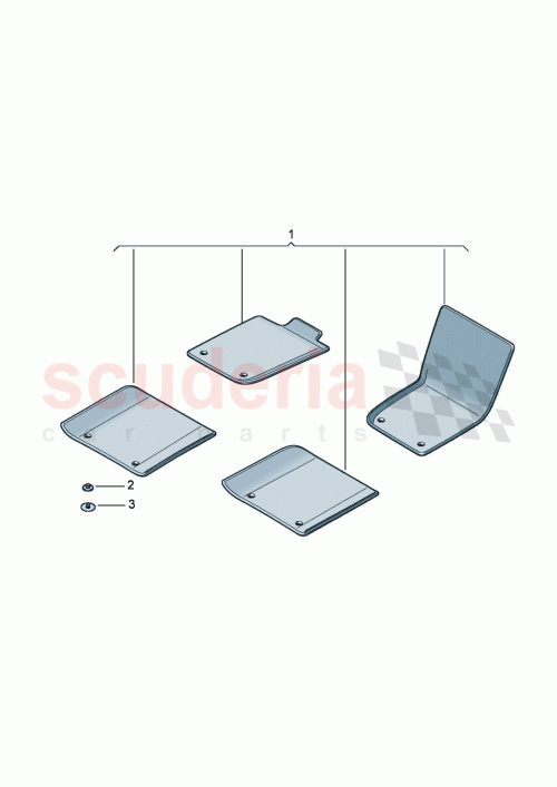 Part Diagram for Bentley 3SC 863 691 P