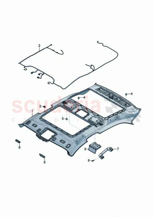 Part Diagram for Bentley 3SE 857 141 F