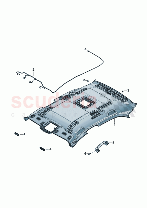 Part Diagram for Bentley 3SE 867 501 FC