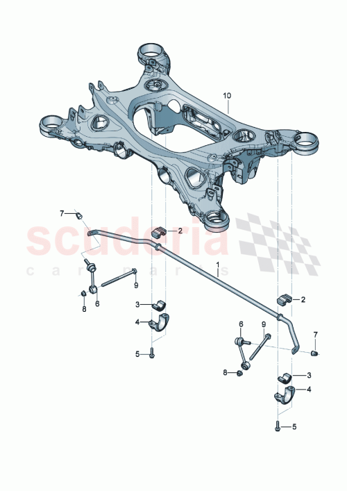 Part Diagram for Bentley 971511025D