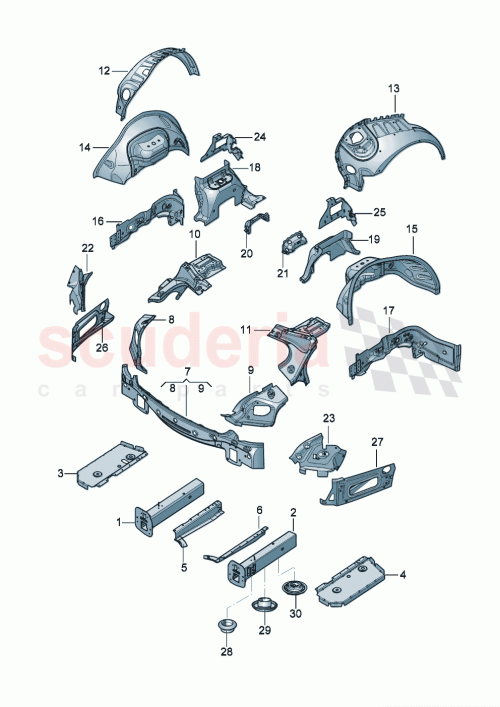 Part Diagram for Bentley 975 803 151 C