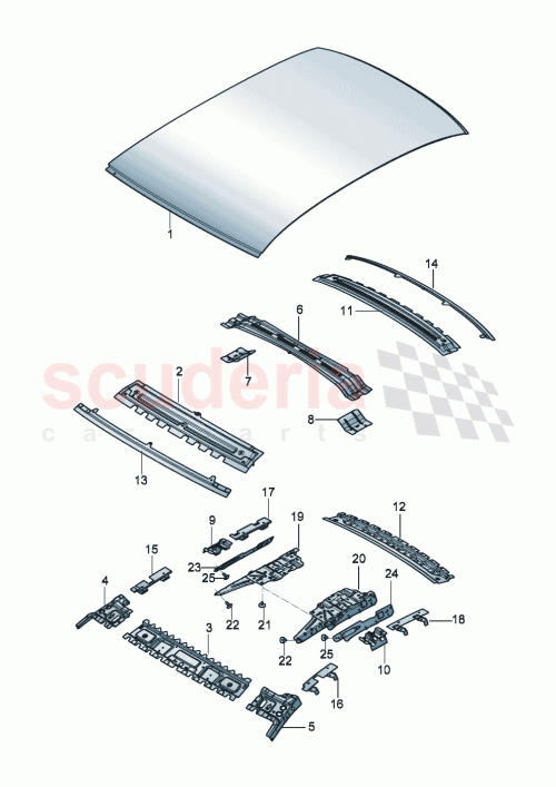 Part Diagram for Bentley 3SE817510C