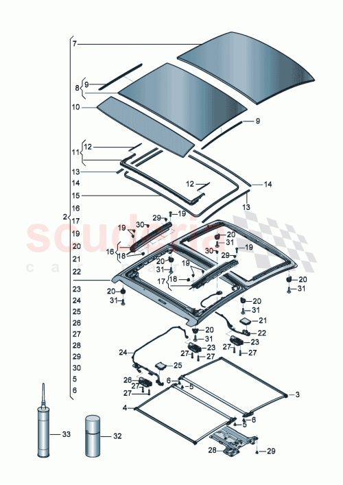 Part Diagram for Bentley 3SE806193