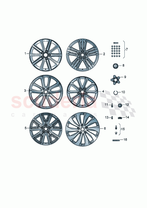 Part Diagram for Bentley 3SE601025T