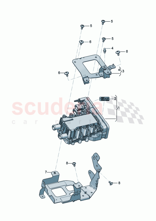 Part Diagram for Bentley 3SA819147A