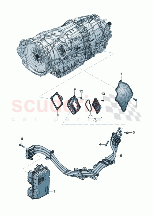 Part Diagram for Bentley 3SA 971 013 B