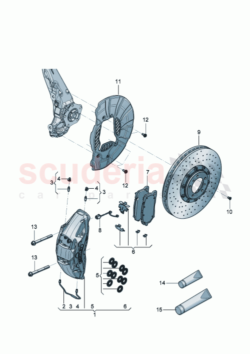 Part Diagram for Bentley 975615424M