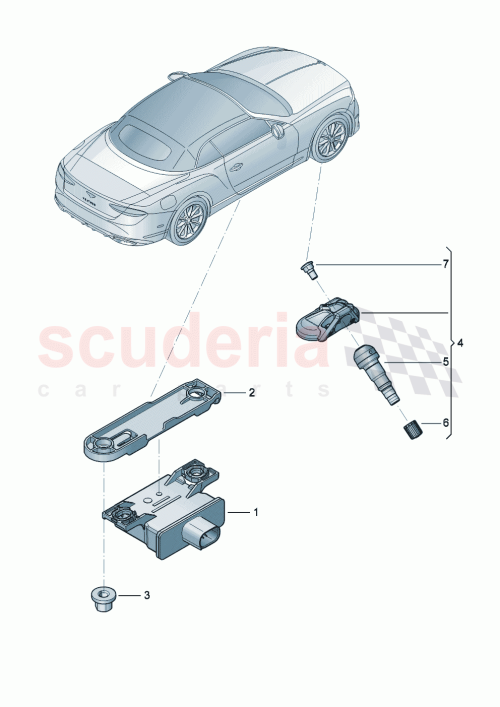 Part Diagram for Bentley WHT010183