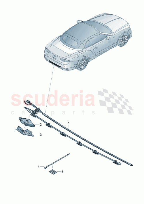 Part Diagram for Bentley 3SA962239B