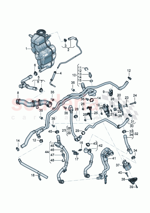 Part Diagram for Bentley N90631303