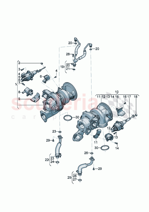 Part Diagram for Bentley 06Q145710A