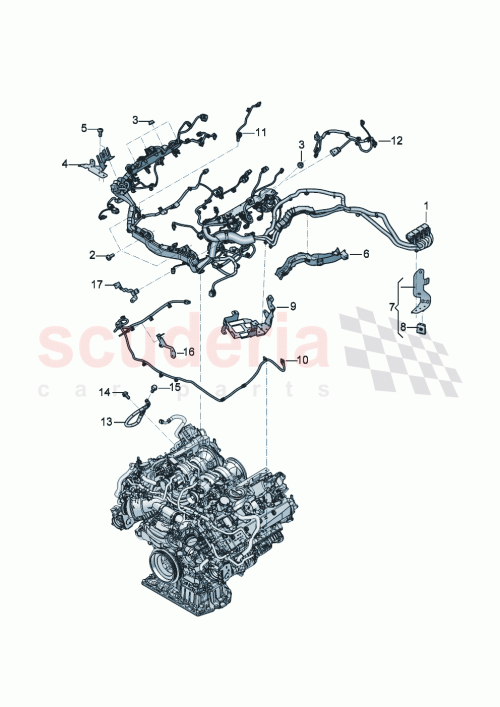 Part Diagram for Bentley 976 971 072 A
