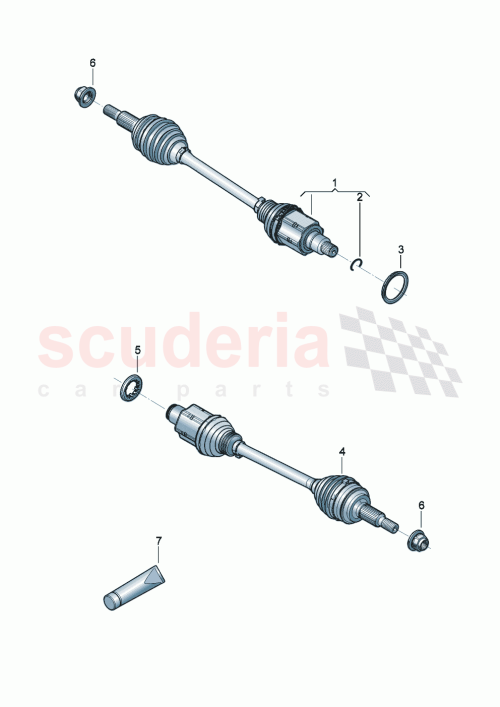 Part Diagram for Bentley 971 407 271 AQ