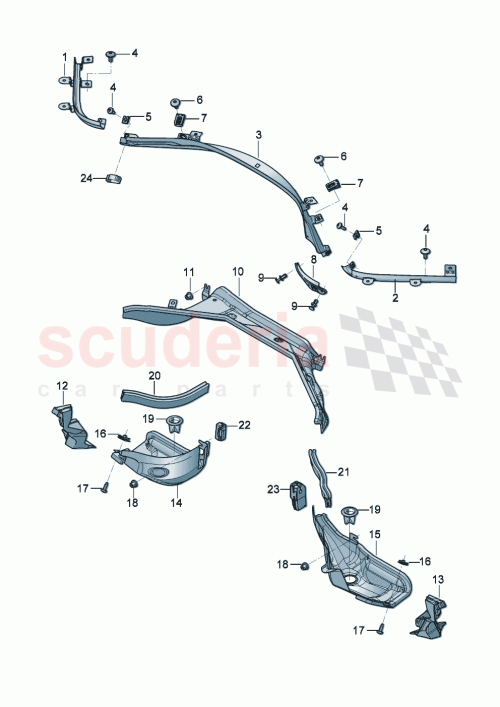 Part Diagram for Bentley 976 819 511