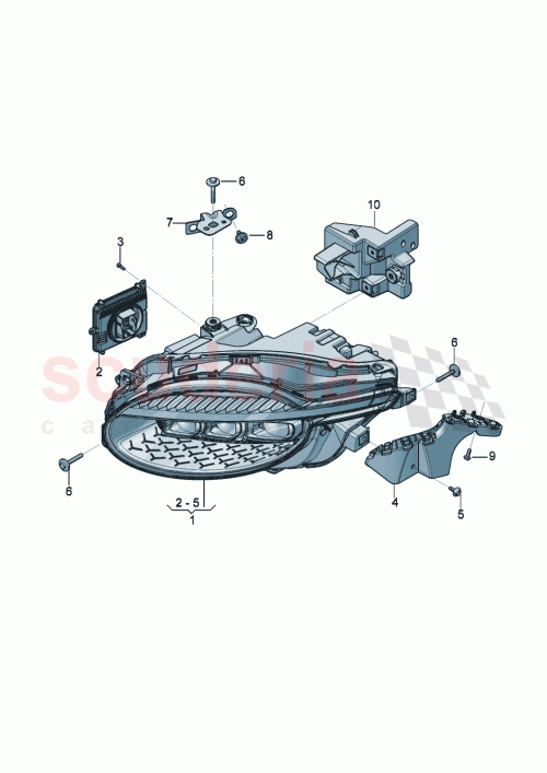 Part Diagram for Bentley 992941592BH