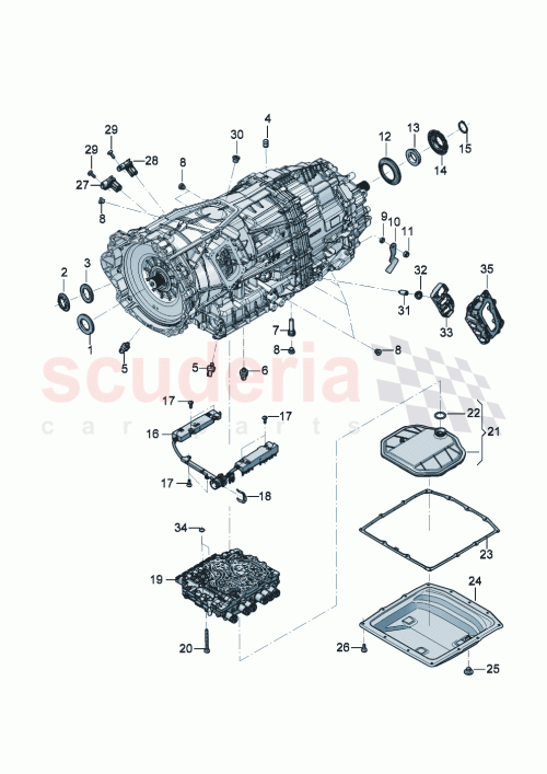 Part Diagram for Bentley 0DS325101K