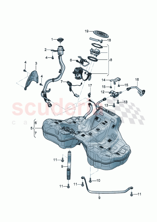 Part Diagram for Bentley 3SD 201 121