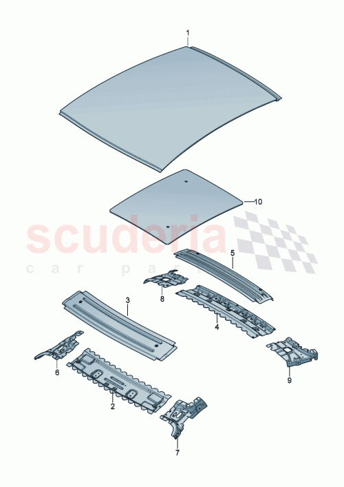 Part Diagram for Bentley 3SD817111A