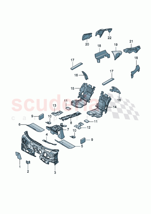 Part Diagram for Bentley 3SC 864 537 B