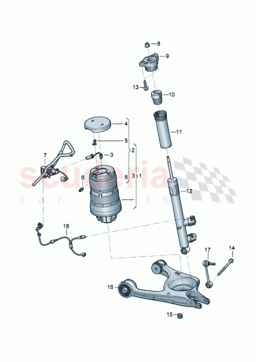 Part Diagram for Bentley 975513027AF
