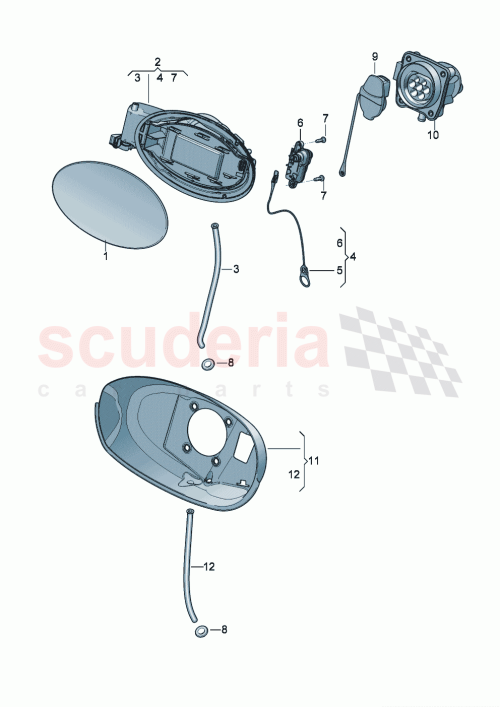 Part Diagram for Bentley 3SE810591D