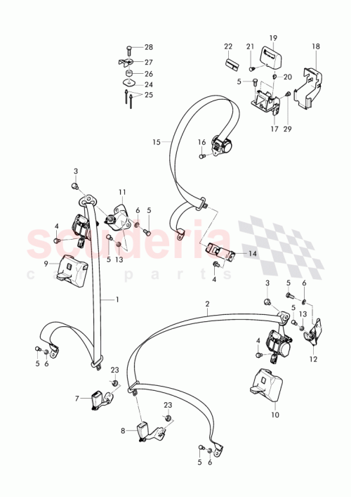 Part Diagram for Bentley 4W0 857 807 A
