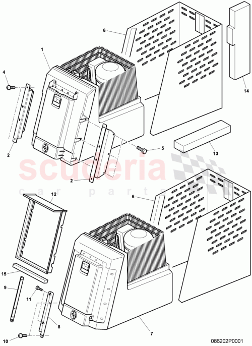 Part Diagram for Bentley 3W5857956A