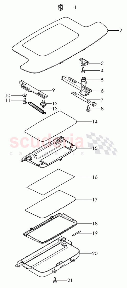Part Diagram for Bentley 3W5 861 779