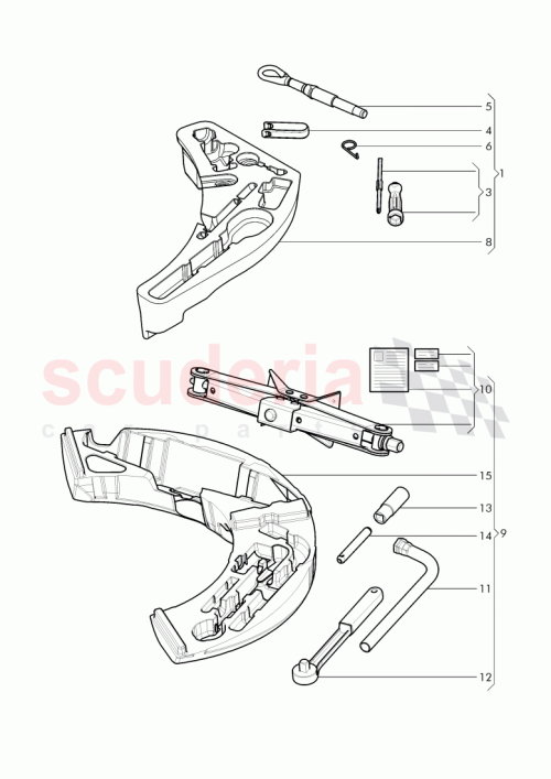 Part Diagram for Bentley 4E0 805 782 C