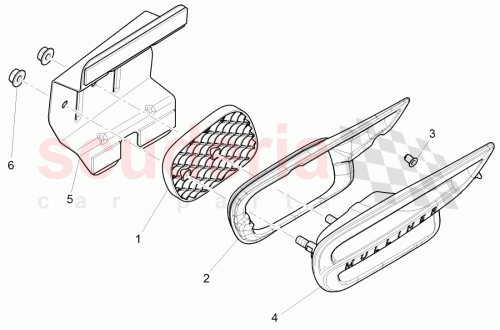 Part Diagram for Bentley 3Y5 821 159