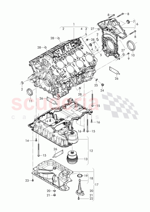 Part Diagram for Bentley N0131911