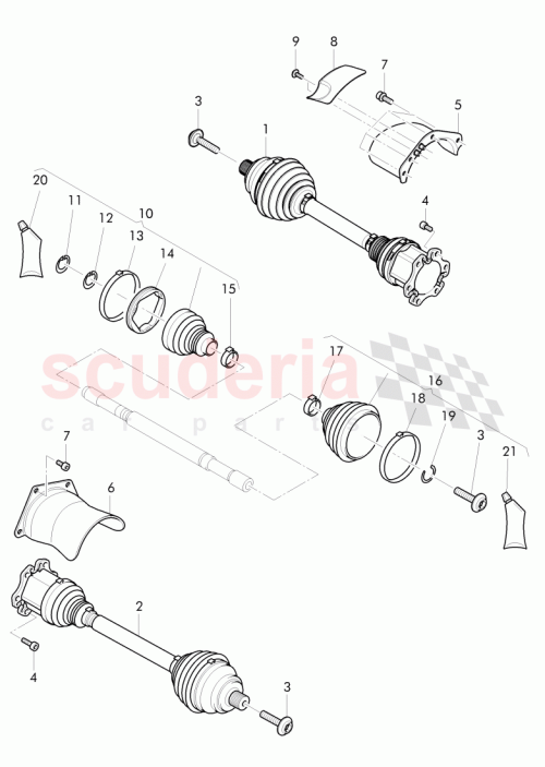 Part Diagram for Bentley 4W0 407 272 A
