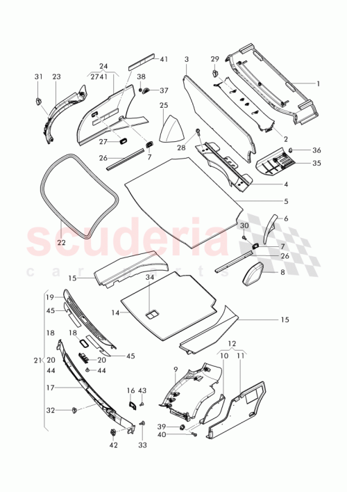 Part Diagram for Bentley 3Y0 827 257 C