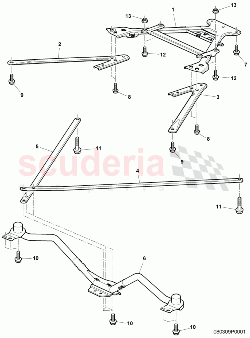 Part Diagram for Bentley 3W7399375A