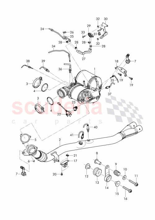 Part Diagram for Bentley 4M0 253 376 D