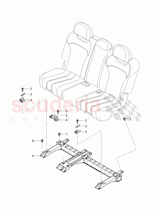 Part Diagram for Bentley 36A 885 341