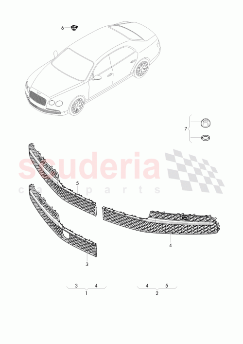 Part Diagram for Bentley JNV 807 667 C