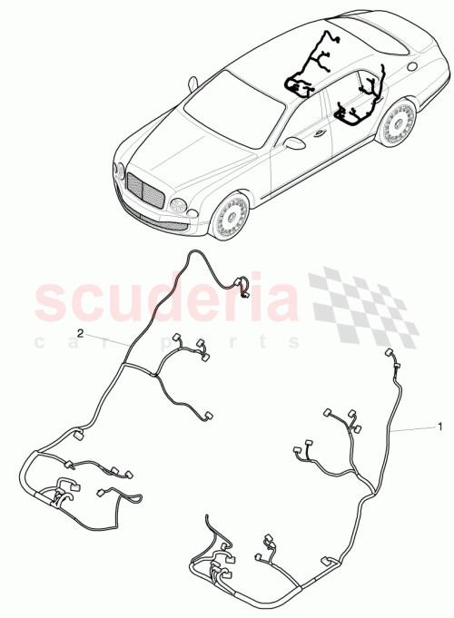 Part Diagram for Bentley 3Y1 971 339 D