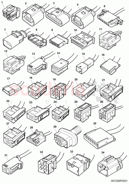 Part Diagram for Bentley 1J0937741B