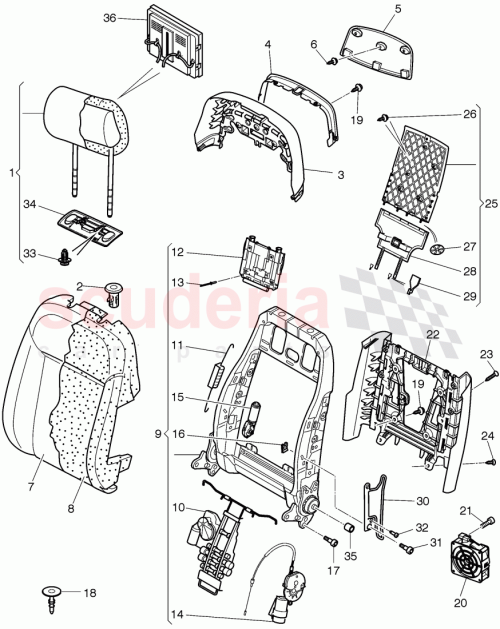 Part Diagram for Bentley 3W5881806H