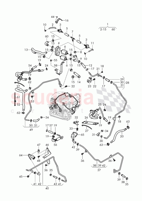 Part Diagram for Bentley N 104 164 02