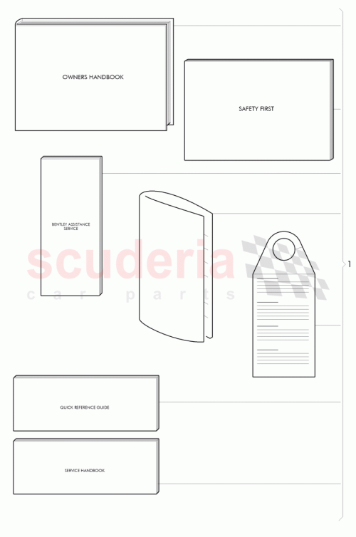 Part Diagram for Bentley 4W0 012 006 BD