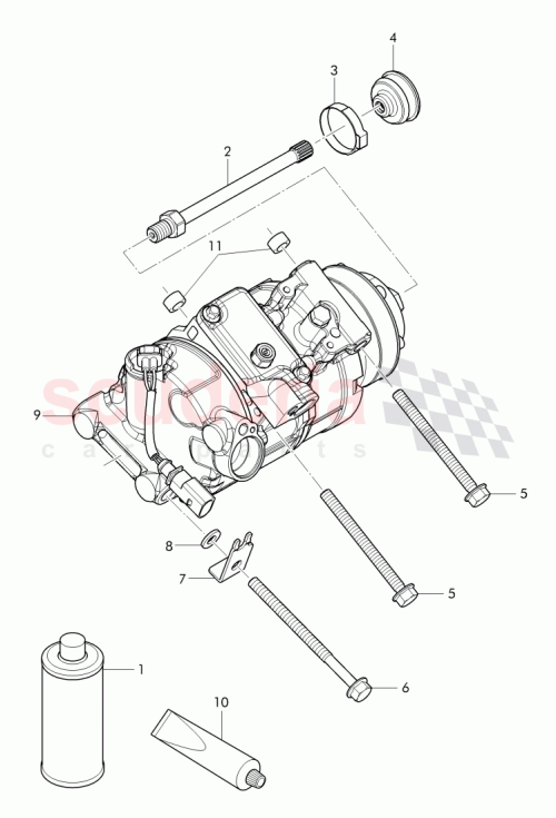 Part Diagram for Bentley 4E0 260 759 H
