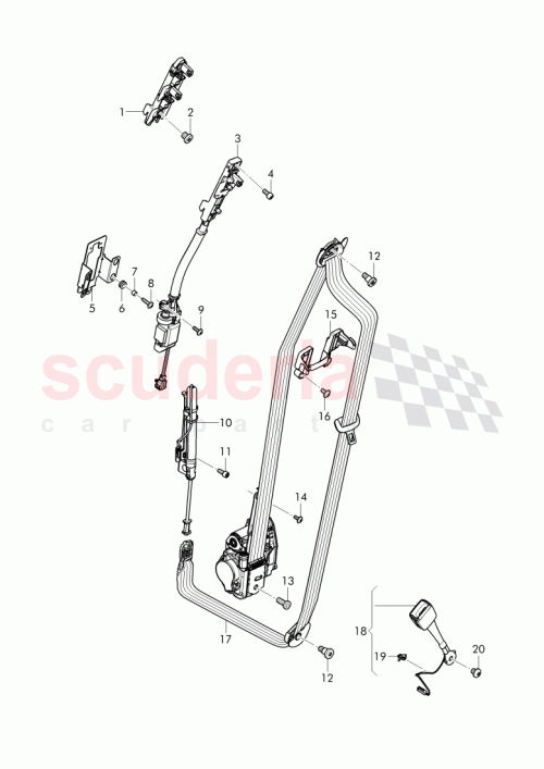 Part Diagram for Bentley 8W0 857 755 A