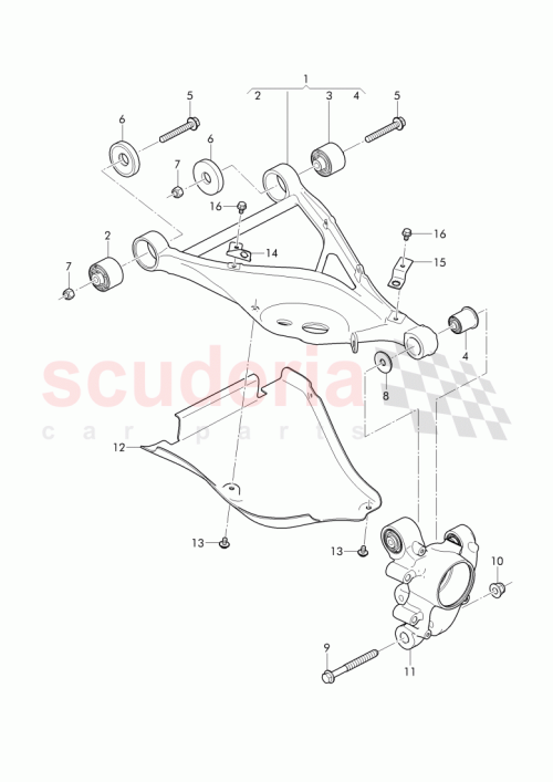 Part Diagram for Bentley 3Y0 611 800