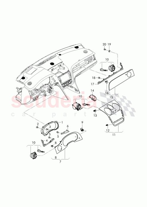 Part Diagram for Bentley 8T0 853 107