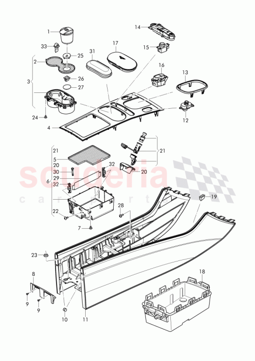 Part Diagram for Bentley 3W0 857 083 C