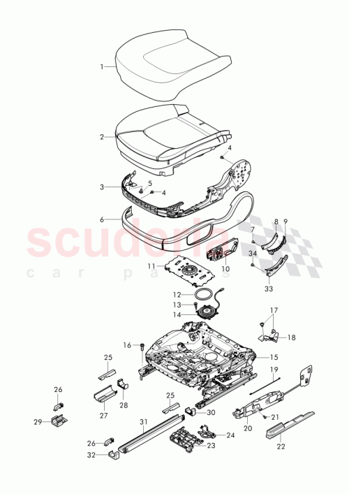 Part Diagram for Bentley WHT003634
